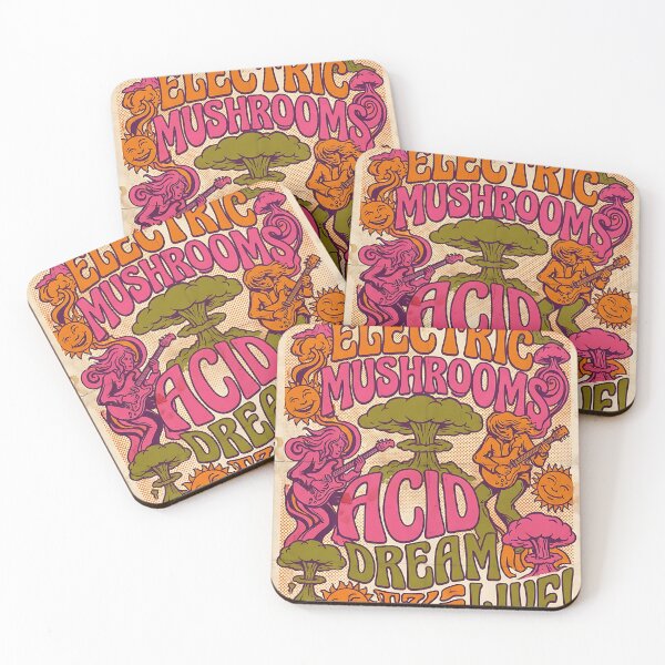 Item preview, Psychedelic Retro Rock Festival Poster designed and sold by iwzzuel.