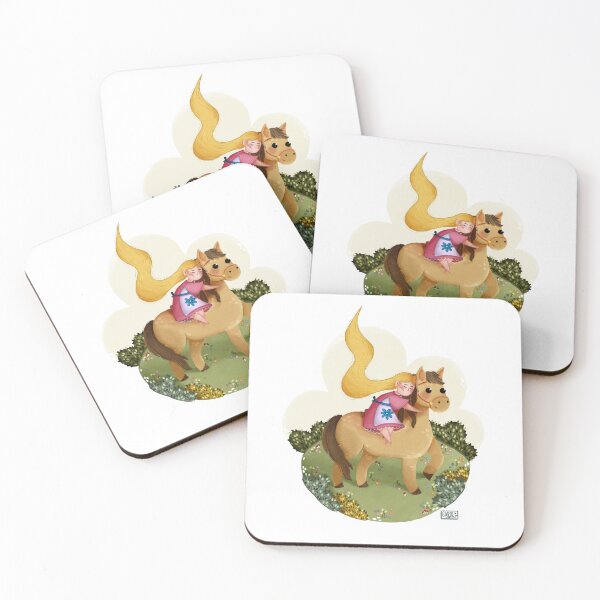 Item preview, Miriam und die Pferde designed and sold by carolineillust.