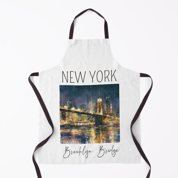 Item preview, A Watercolor Design of the Brooklyn Bridge - New York - US designed and sold by Sketch-Shack.