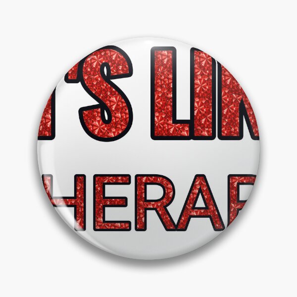 Item preview, T Shirts It'S Like Therapy But Cheaper And Better Red Rhinestone designed and sold by TheIconSmith.