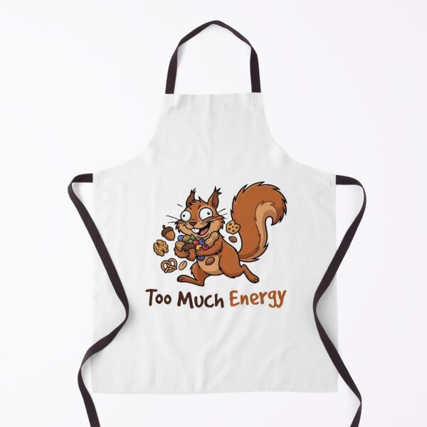 Item preview, Energetic Squirrel – Funny Snack Lover Art designed and sold by Dogandesighn.