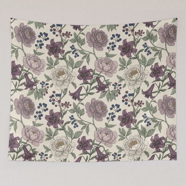 Item preview, Peonies and Lilies designed and sold by Luddau.