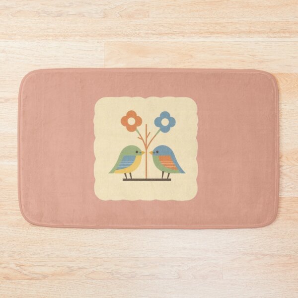 Item preview, Folk Love Birds designed and sold by mellow-koko.