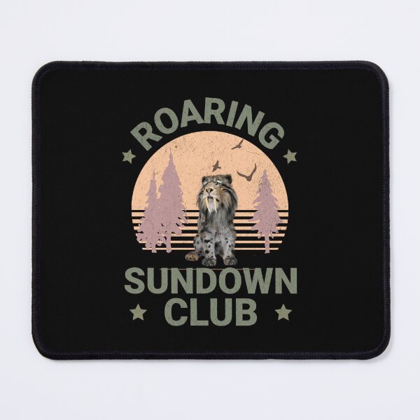 Item preview, Sabertooth Tiger Retro Forest Sunset Club designed and sold by Vac1.