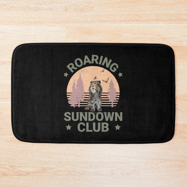Item preview, Sabertooth Tiger Retro Forest Sunset Club designed and sold by Vac1.