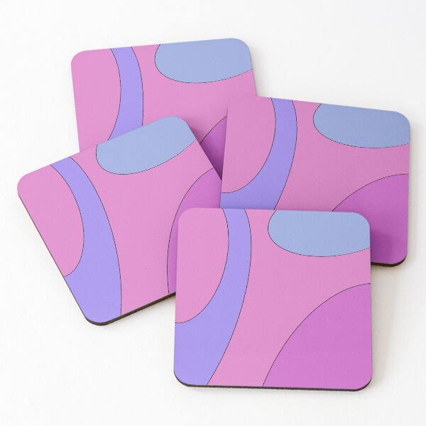 Item preview, Purple Pink Abstract Swirl Pattern   designed and sold by LesleySilly.