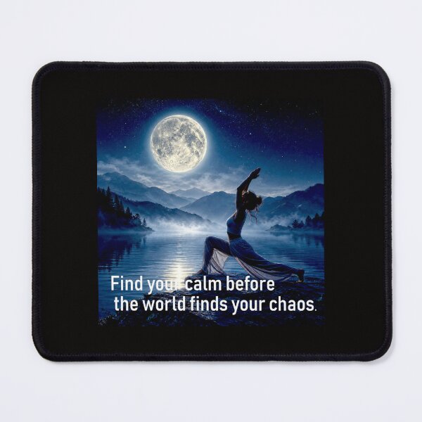 Item preview, Yoga Find Your Calm #1 designed and sold by Helios Be. Lavsh.