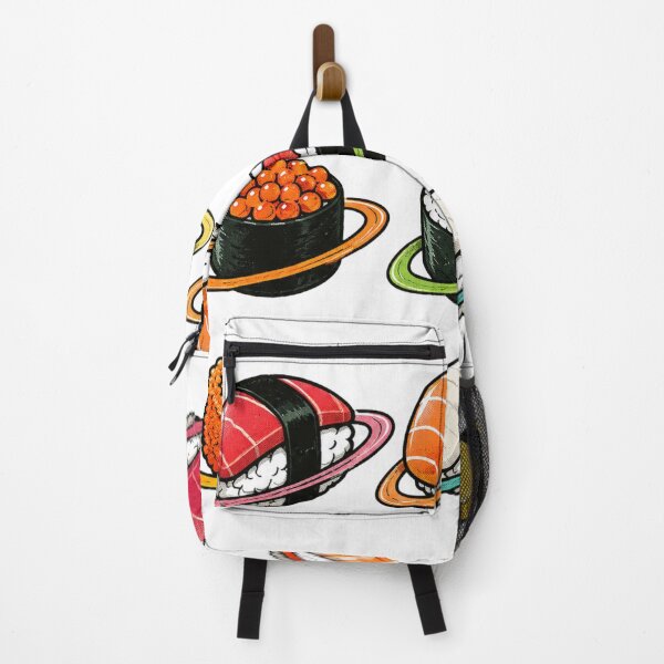 Item preview, Cosmic Sushi Planets Retro Pop Art Aesthetic designed and sold by redsharkuk.
