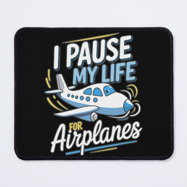 Item preview, I Pause My Life For Airplanes | Funny Avgeek Plane Spotting Gift designed and sold by philippo artworks.