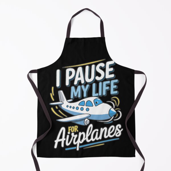 Item preview, I Pause My Life For Airplanes | Funny Avgeek Plane Spotting Gift designed and sold by philippo artworks.