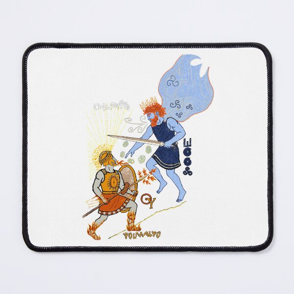 Item preview, Orlanth vs Yelmalio by Matthew Cole designed and sold by Sbrayarts.