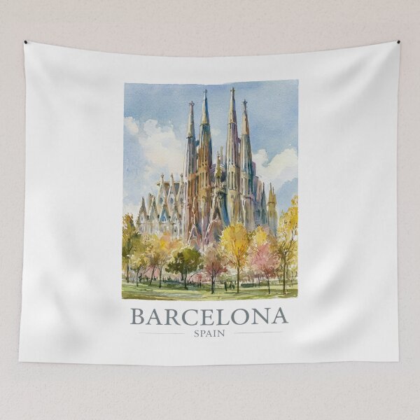 Item preview, Barcelona - Spain designed and sold by StudioRedKoala.