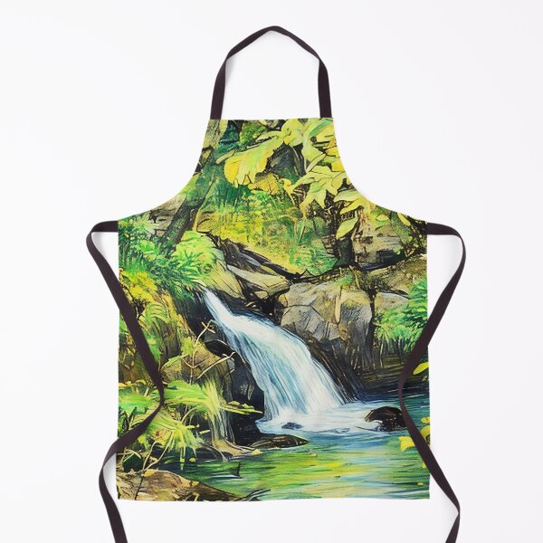 Item preview, Waterfall in the Woods designed and sold by tomorrowsart.
