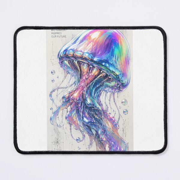 Item preview, Iridescent Jellyfish - Nature Is The Original Algorithm designed and sold by anandariki.