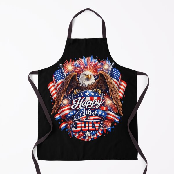 Item preview, Happy 4th of July American Independence Day Graphic designed and sold by Fine Art California.