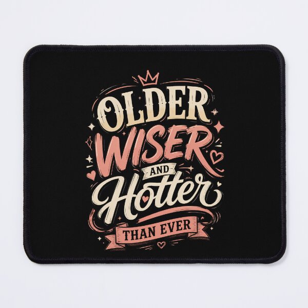 Item preview, Older Wiser and Hotter Than Ever Shirt, Funny Birthday Shirt, Age Is Just a Number Tee, Sassy Age Shirt, Birthday Gift for Her designed and sold by THREE LITTLE BEANS.