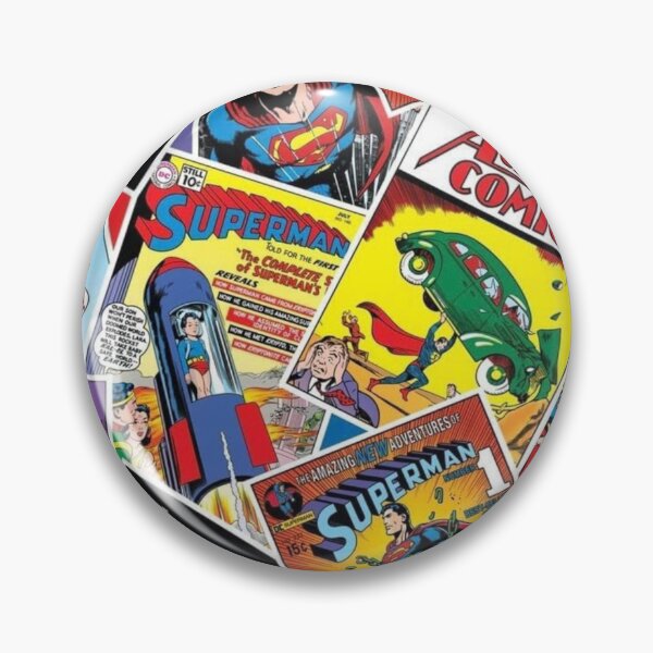 Item preview, Vintage superman comic collage designed and sold by Stocker31.