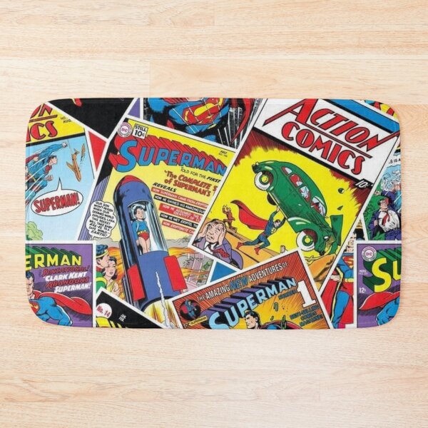 Item preview, Vintage superman comic collage designed and sold by Stocker31.