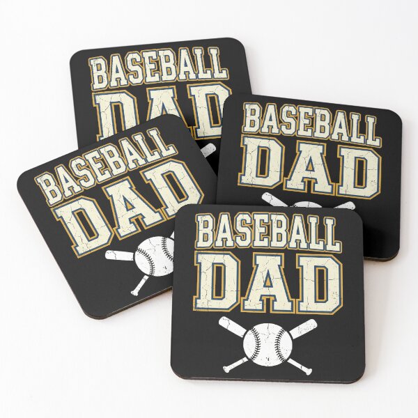 Item preview, Vintage Baseball Dad Distressed Game Day Father's Day designed and sold by TeNovaStudio.