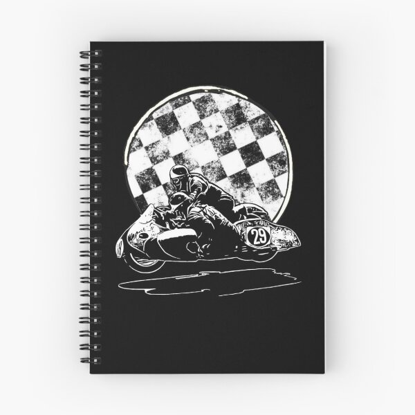 Item preview, Checkered Flag Vintage Sidecar Racers designed and sold by StencilMenace.