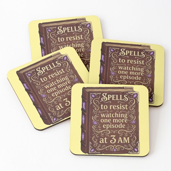 Item preview, The Late-Night Binge-Watcher's Survival Spellbook: The 3 AM Struggle Grimoire designed and sold by MythoWorldddd.