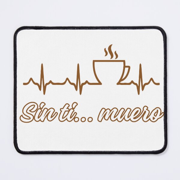Item preview, Without you I die Coffee Heartbeat designed and sold by Coffee & Designs.