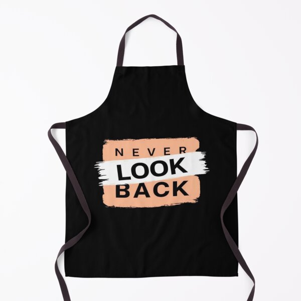 Item preview, Never Look Back Motivational Quote | Bold Brushstroke Typography for Mindset & Self‑Growth designed and sold by Bright Nest Studio.