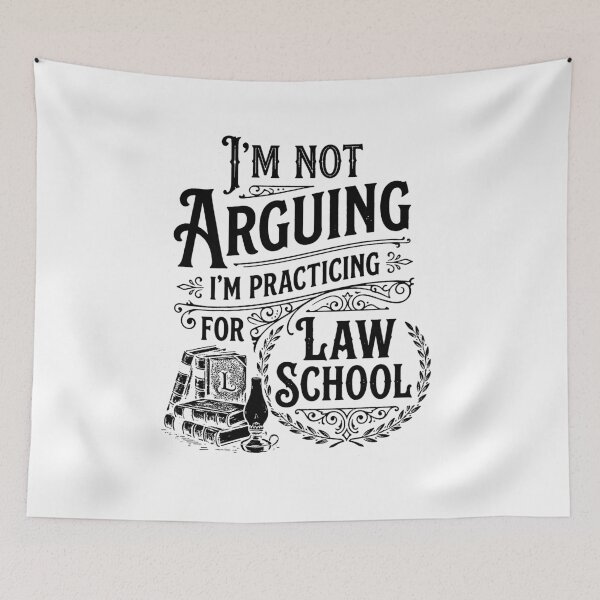 Item preview, I'm Not Arguing I'm Practicing For Law School Bold  designed and sold by graphixpolash.