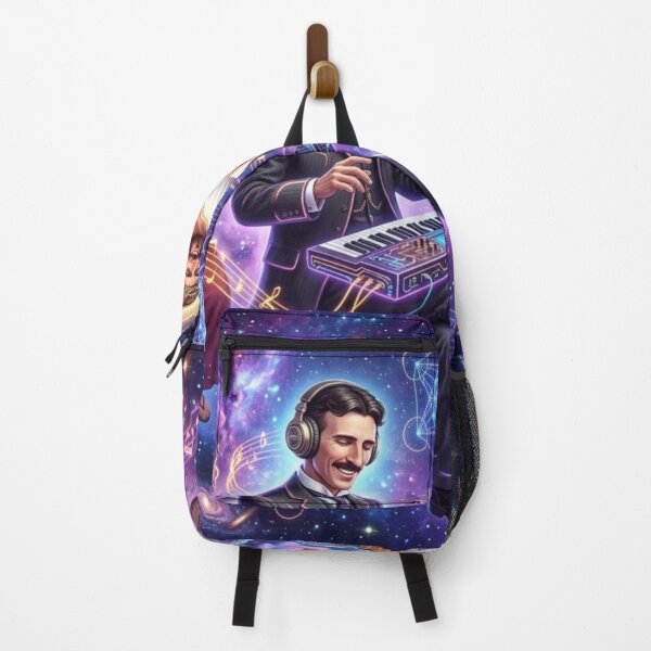 Item preview, Nikola Tesla and Jesus Jamming designed and sold by Abby's Cribbles.