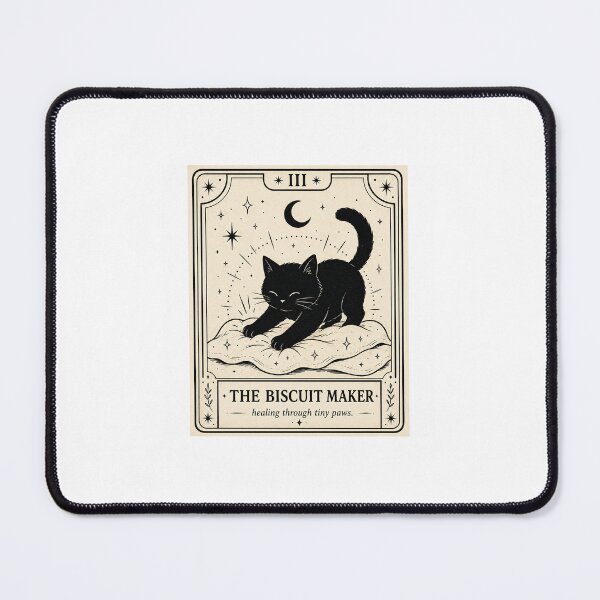 Item preview, The Biscuit Maker Black Cat Tarot designed and sold by LovelyCatGalaxy.