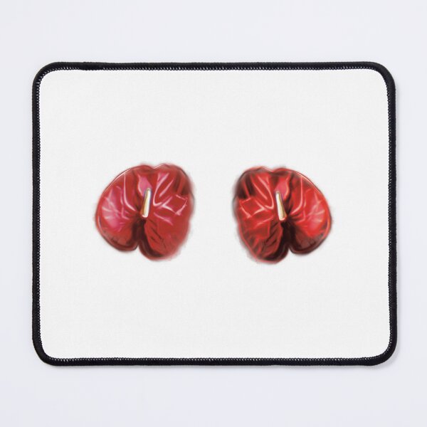 Item preview, Red Anthurium Plant Water Painting (White Background) designed and sold by xsaxsandra.