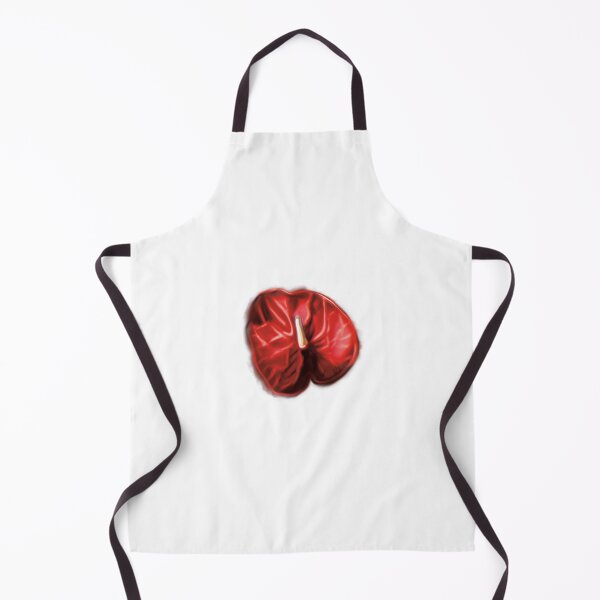 Item preview, Red Anthurium Plant Water Painting (White Background) designed and sold by xsaxsandra.