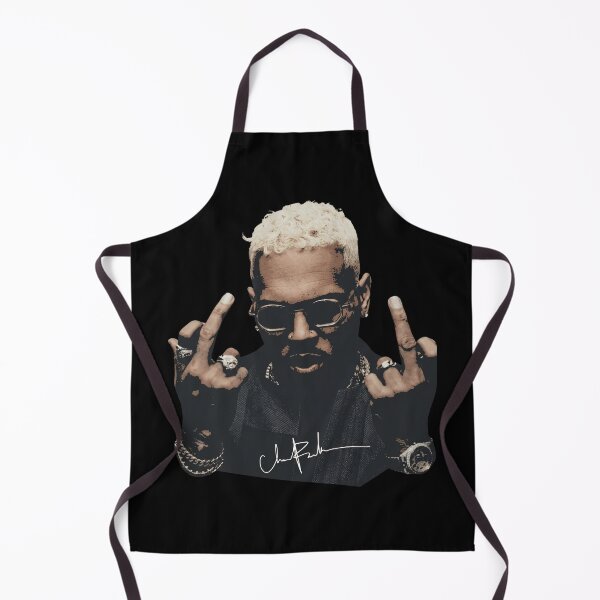 Item preview, Chris- Brown Signature Middle Finger Graphic Streetwear designed and sold by FreddieMorgans.