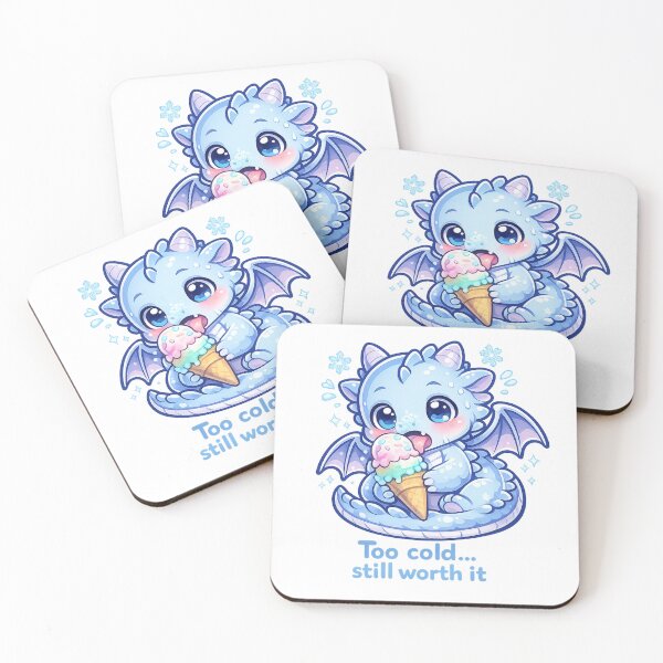 Item preview, Cute Baby Dragon - Ice Cream Dragon  designed and sold by ESSClothing.