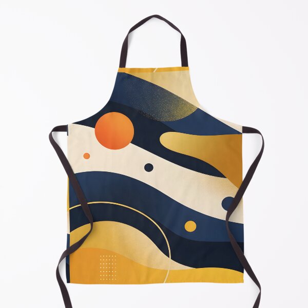 Item preview, Golden Midnight Waves Abstract Art designed and sold by Paulocdias.