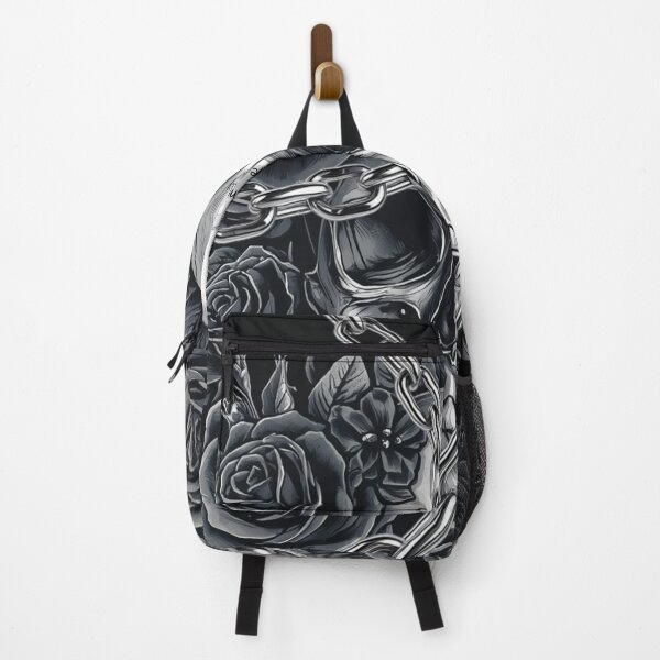 Item preview, Gothic Floral Skull Art Print designed and sold by alvinavery.