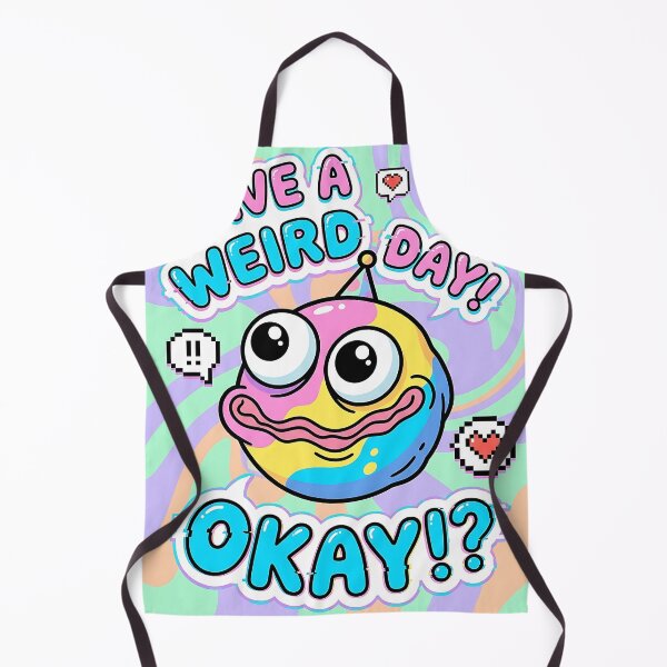 Item preview, Funny Weird Mascot Cartoon Poster designed and sold by iwzzuel.