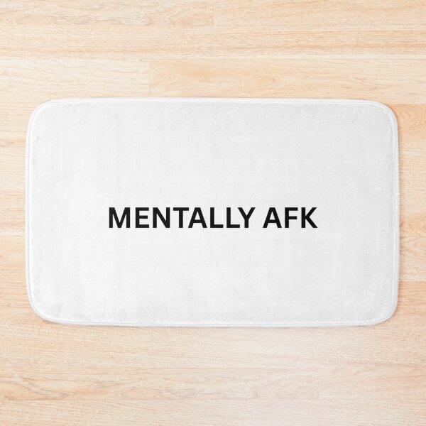 Item preview, Mentally AFK Funny Gamer Pillow designed and sold by nicoletcuchiha.