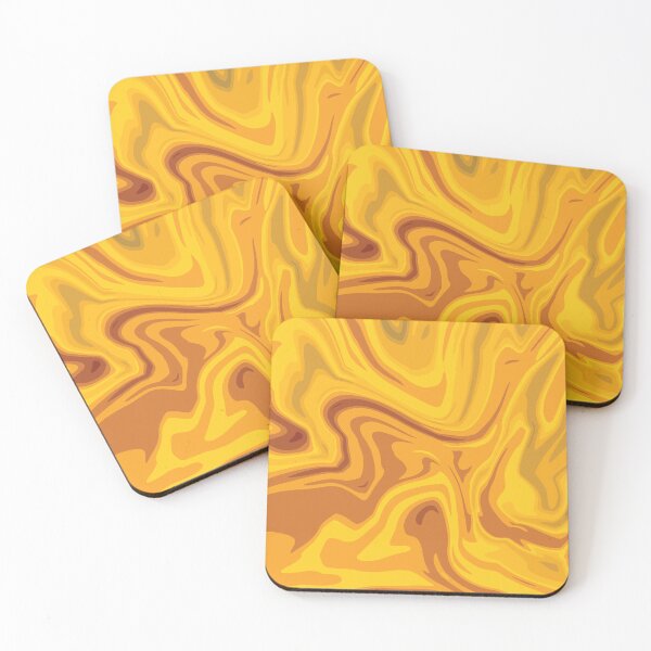 Item preview, Abstract gold fluid designed and sold by studiodrchicken.