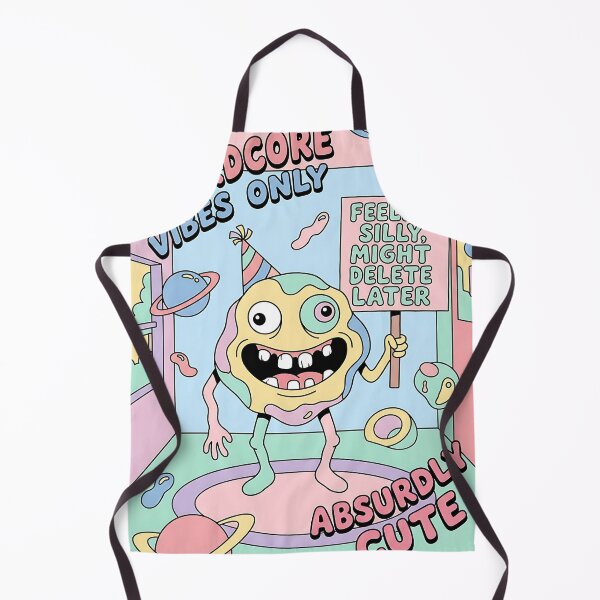 Item preview, Funny Weird Mascot Cartoon Poster designed and sold by iwzzuel.