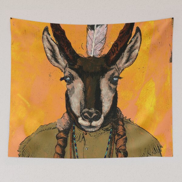 Item preview, Chief Pronhorn designed and sold by ElvisSantanaArt.