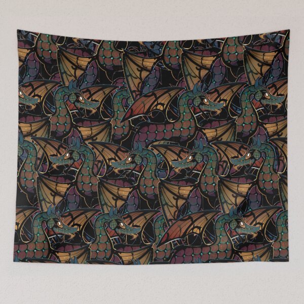 Item preview, Wyvern patterns designed and sold by Glenbobagins.