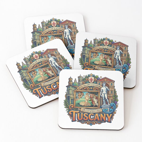Item preview, TUSCANY UFFIZI GALLERY & ACCADEMIA designed and sold by likbatonboot.