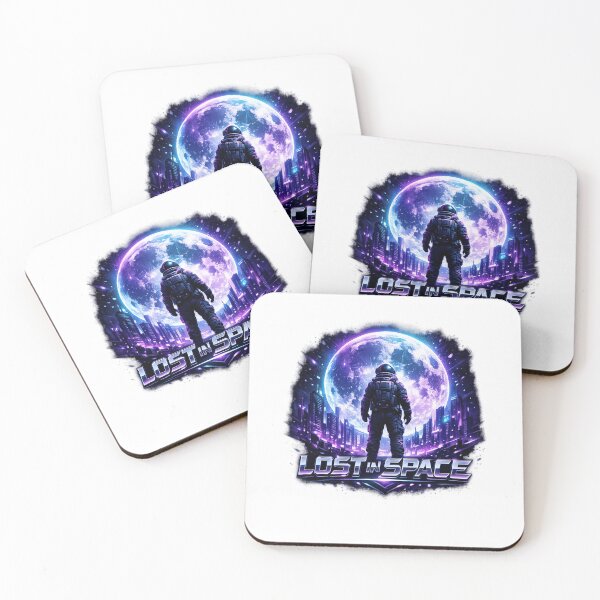 Item preview, Lost In Space Cyberpunk Streetwear T-Shirt designed and sold by Atharva-threads.