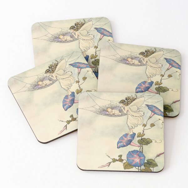 Item preview, Vintage Fairy Illustration Art Nouveau Fairy Baby Fantasy Art Lovers designed and sold by RickE.