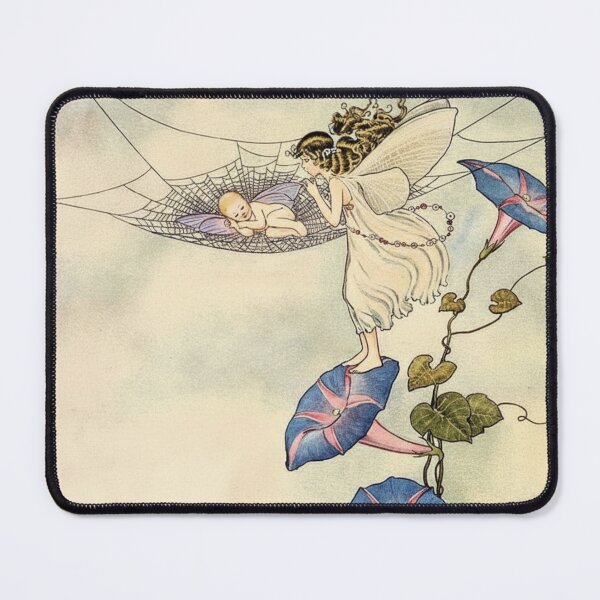 Item preview, Vintage Fairy Illustration Art Nouveau Fairy Baby Fantasy Art Lovers designed and sold by RickE.