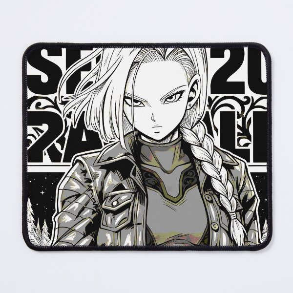 Item preview, Android 18 - Cybernetic Warrior Anime Manga Art designed and sold by RumiRogue.
