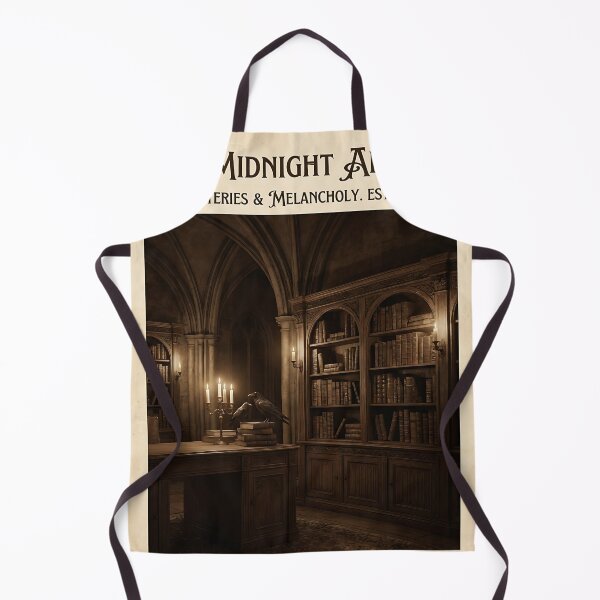 Item preview, Dark Academia Gothic Library Poster designed and sold by iwzzuel.