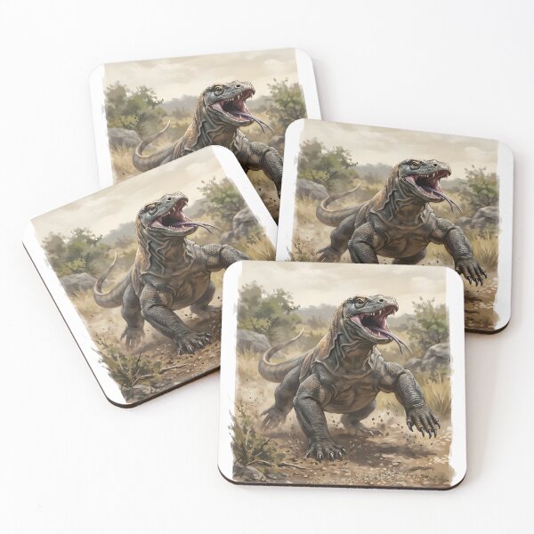Item preview, Komodo Dragon Lizard In Indonesia designed and sold by RubisLeaf.