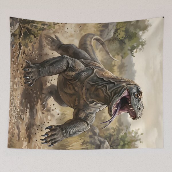 Item preview, Komodo Dragon Lizard In Indonesia designed and sold by RubisLeaf.